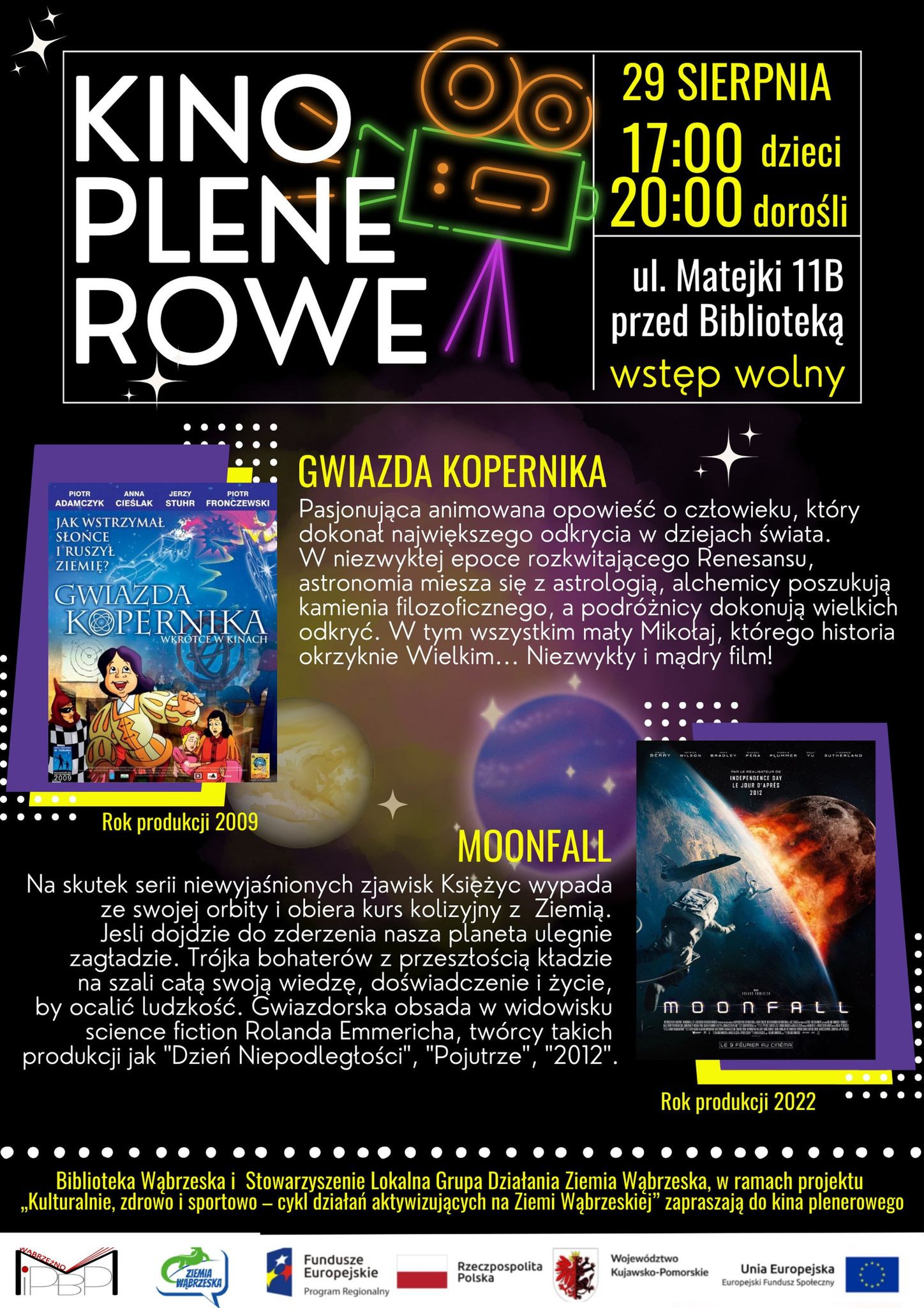 plakat biblioteka wabrzezno