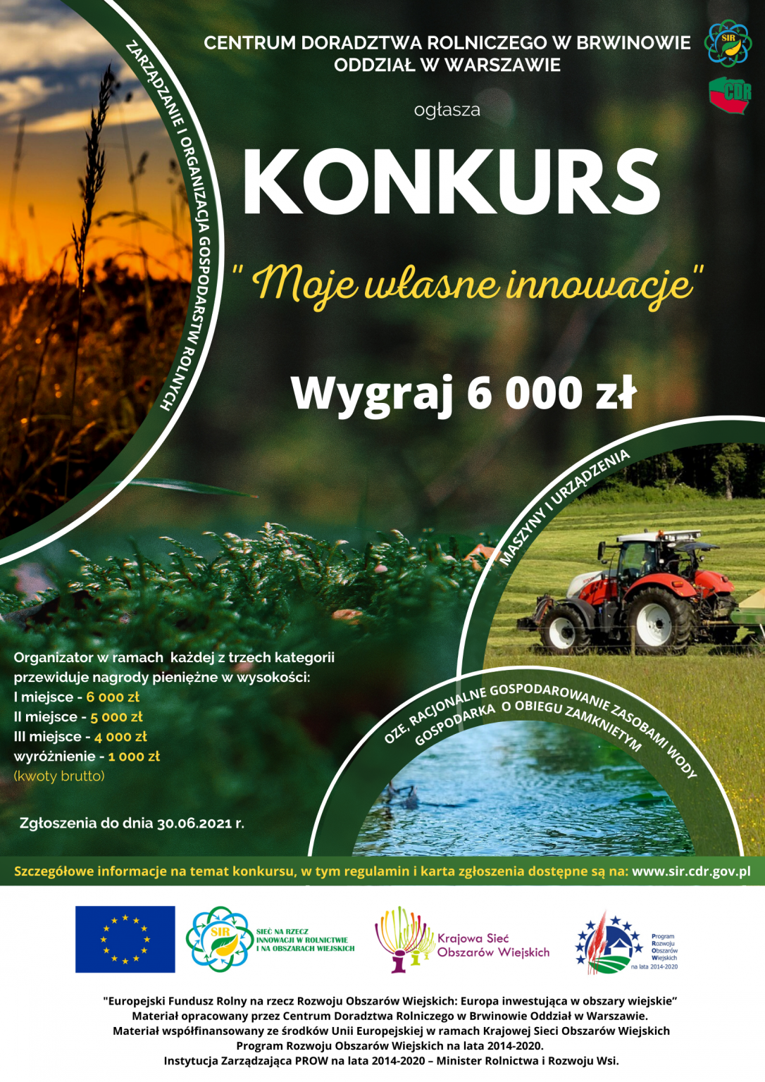 Plakat Konkurs Moje Wlasne Innowacje